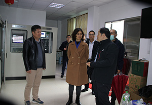 市領導吳曉暉、閆景軍到威華集團調研